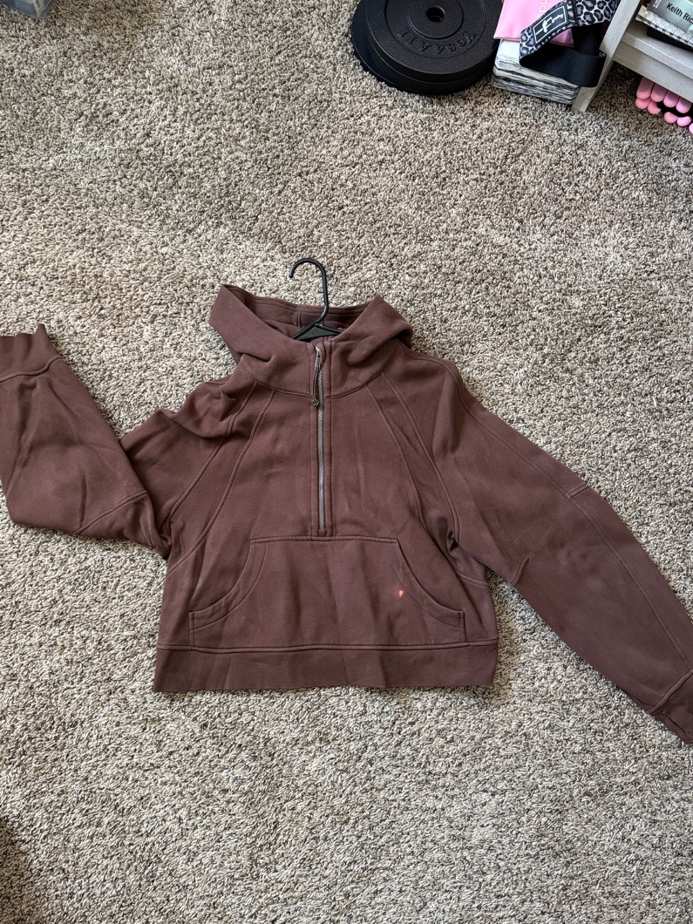 Lululemon scuba half zip hoodie